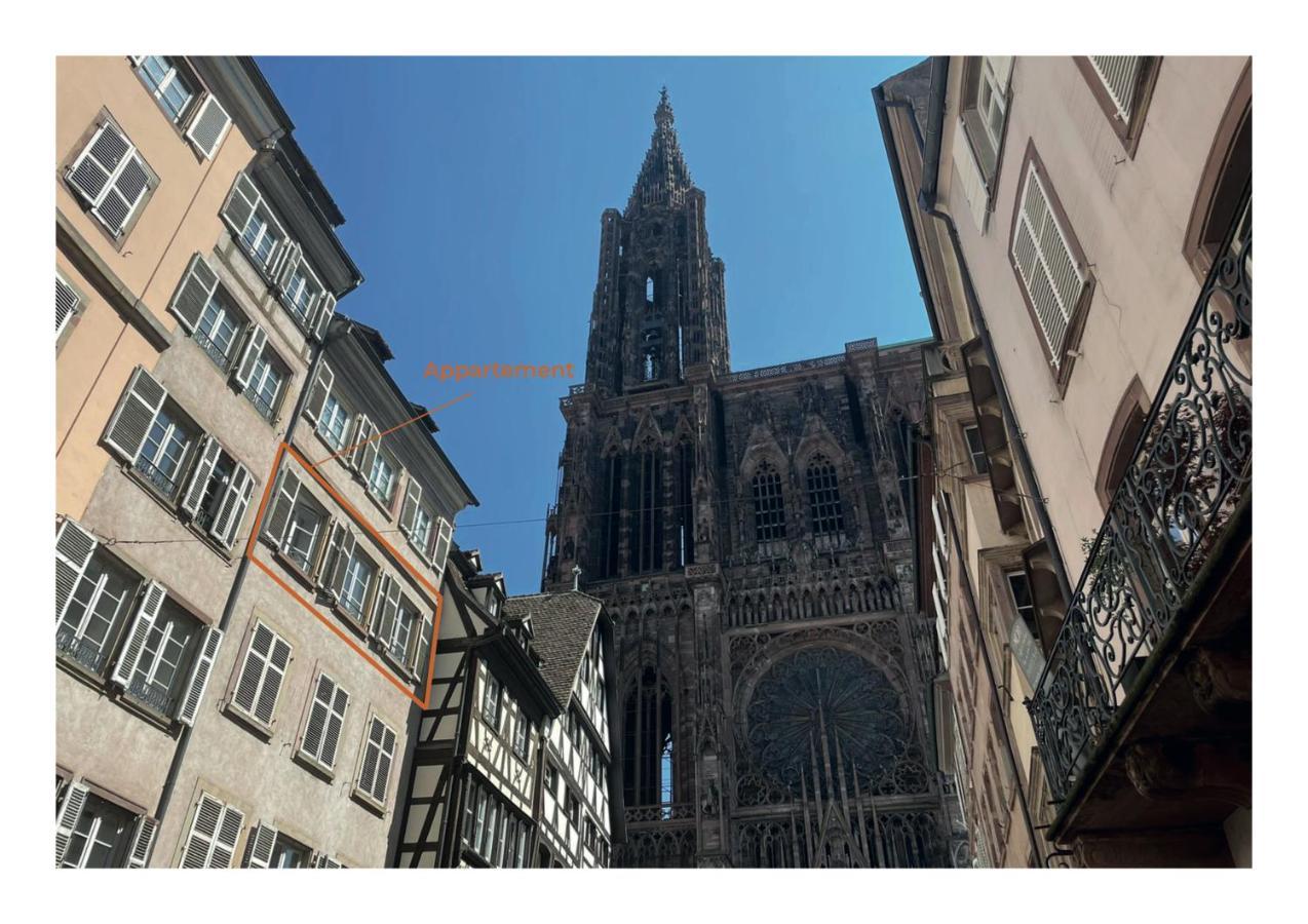 Carre Or Au Pied De La Cathedrale Lejlighed Strasbourg Eksteriør billede